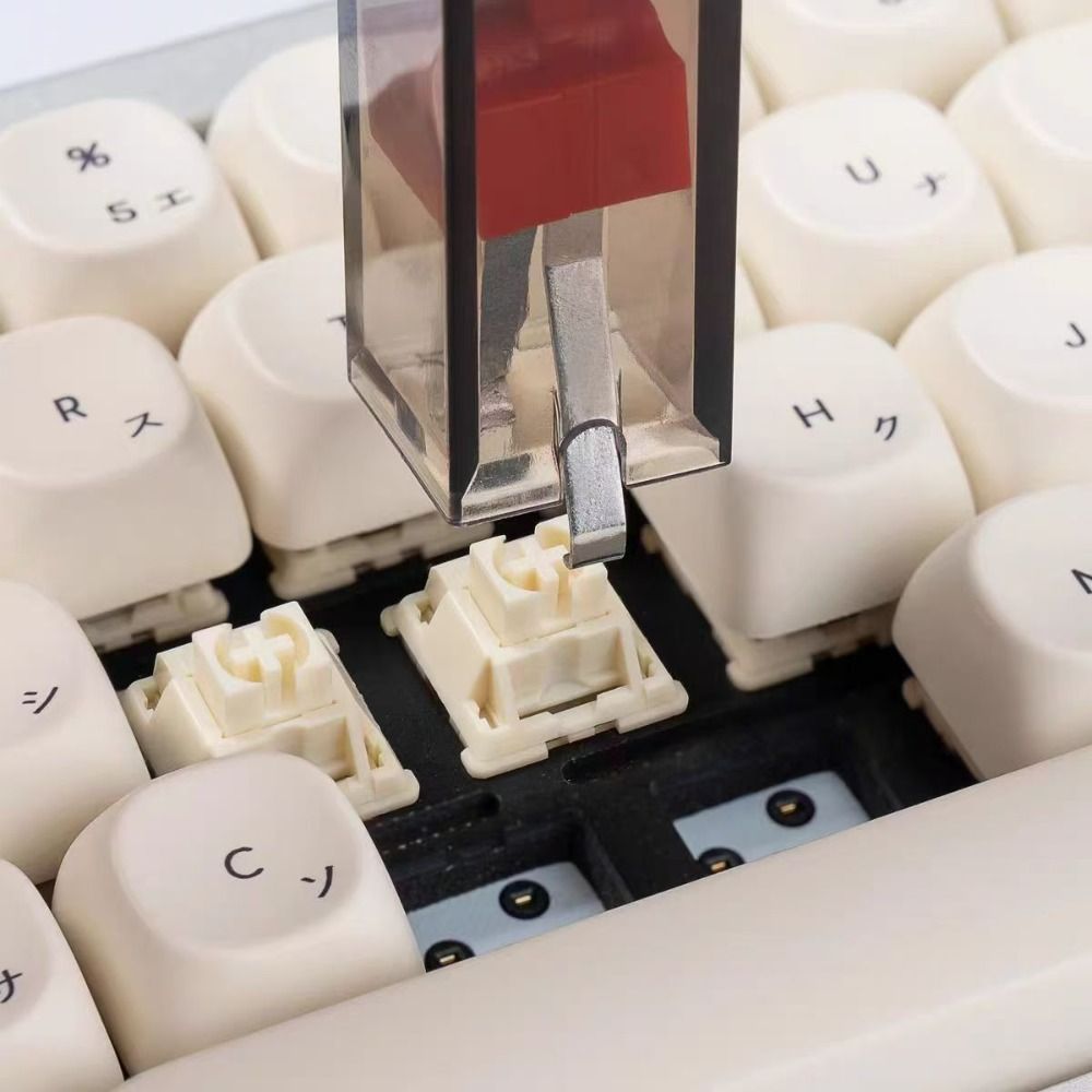 Keycap Puller Switch Puller 2 In 1 - 2-in-1 toetsen Caps Puller Multifunctionele transparante