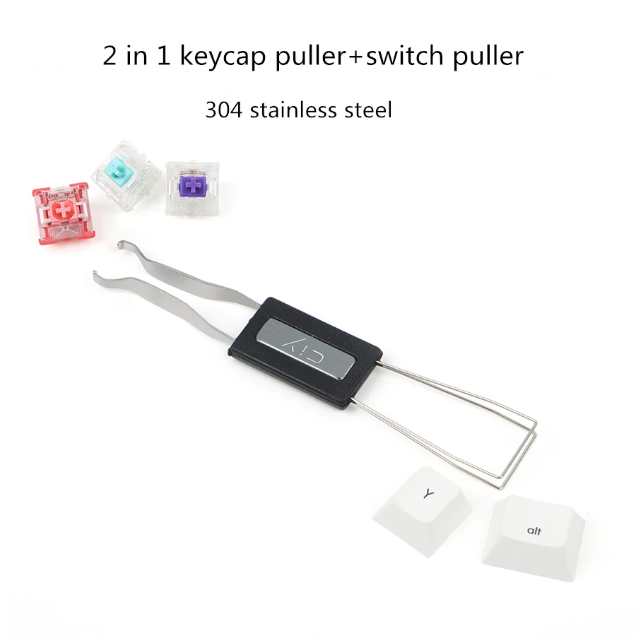 Keycap Puller Switch Puller 2 In 1 - 1 stuk 2-in-1 toetsenkapverwijderaar, toetsenkapverwijderaar, toetsenbord-schakelaarverwijderaar,