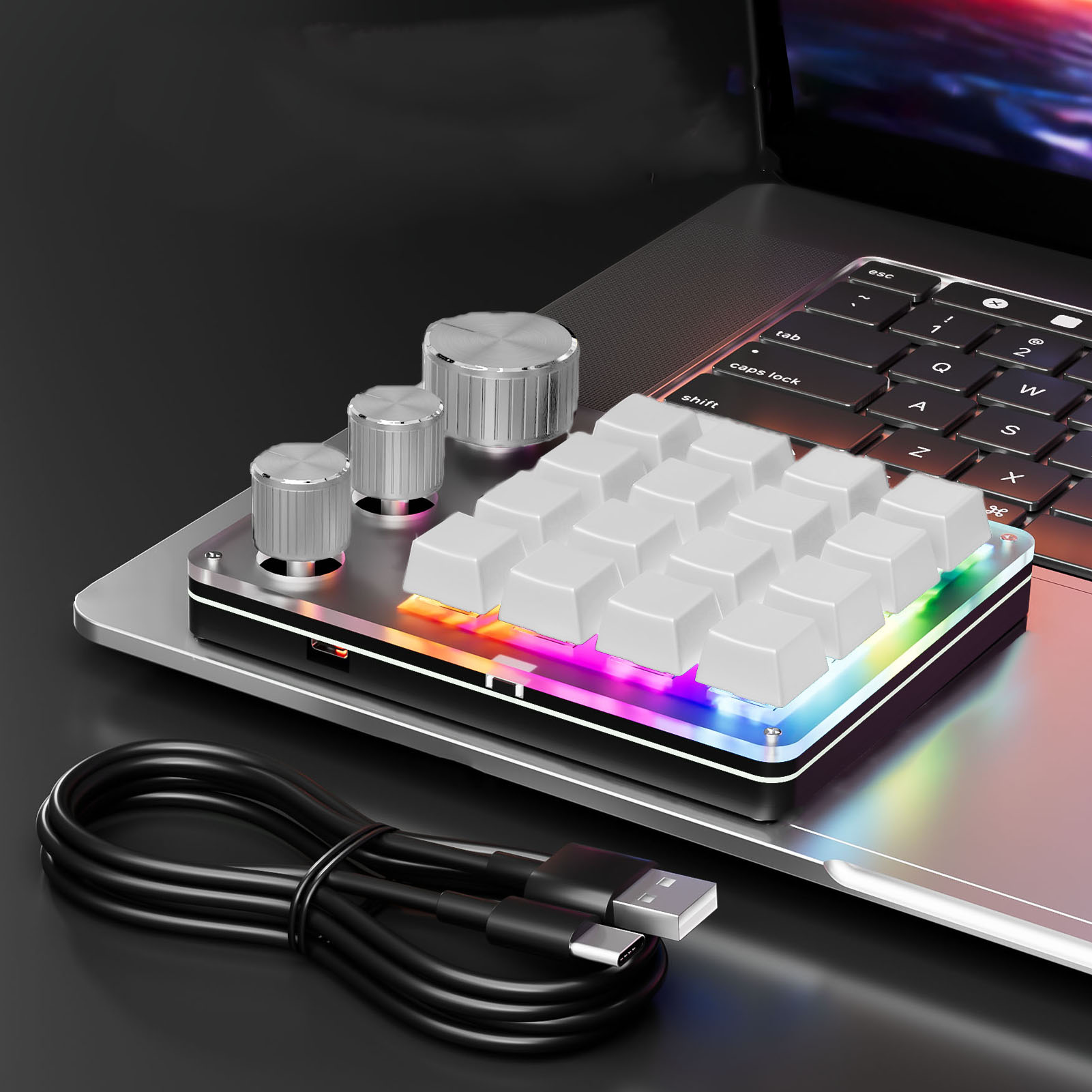 Custom Number Pad Macro Keypad Programmable - Macro Pad Aangepast toetsenbord Macro Pad