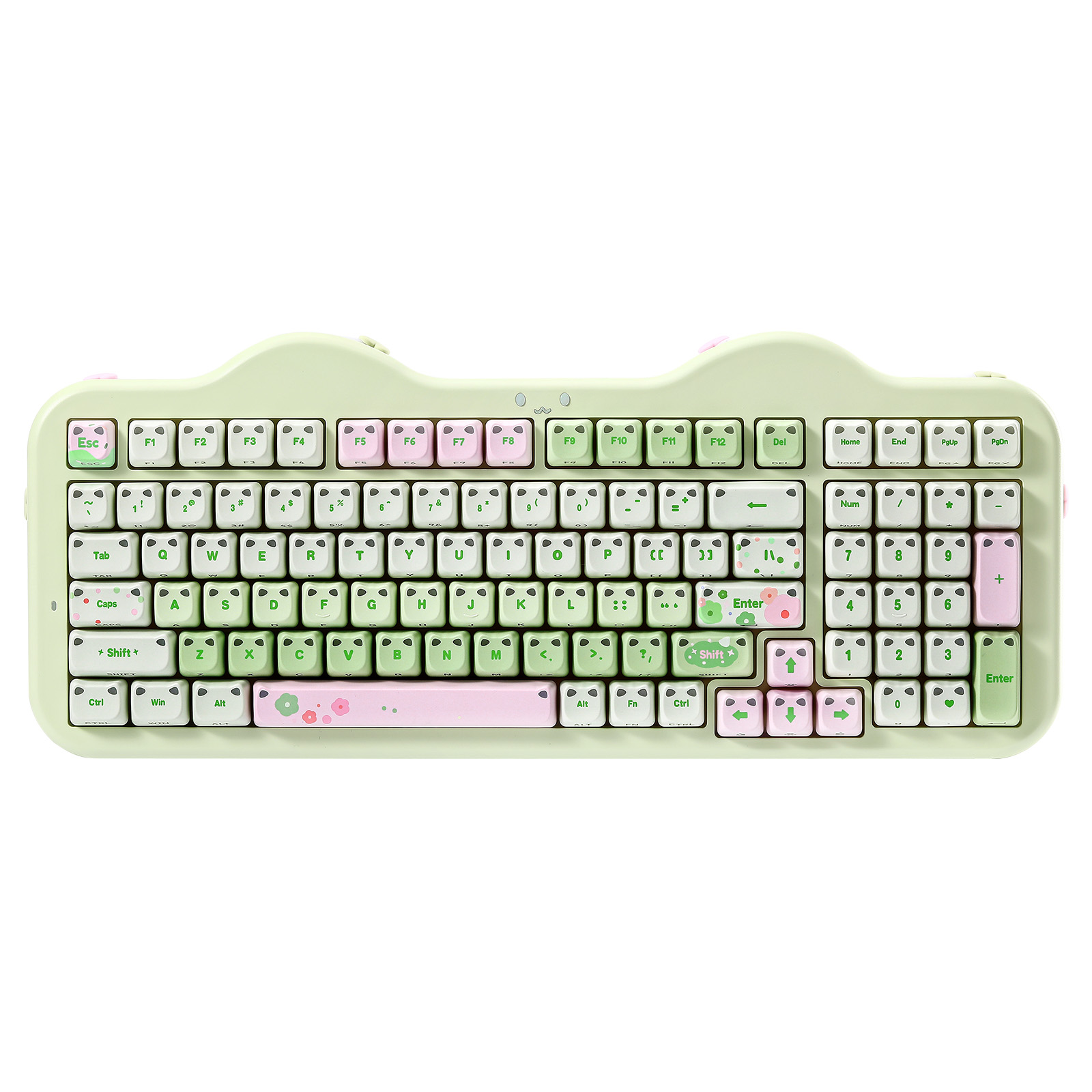 Mechanical Numpad Hot Swap Rgb Wireless - YUNZII C98 doorschijnend MAO draadloos mechanisch