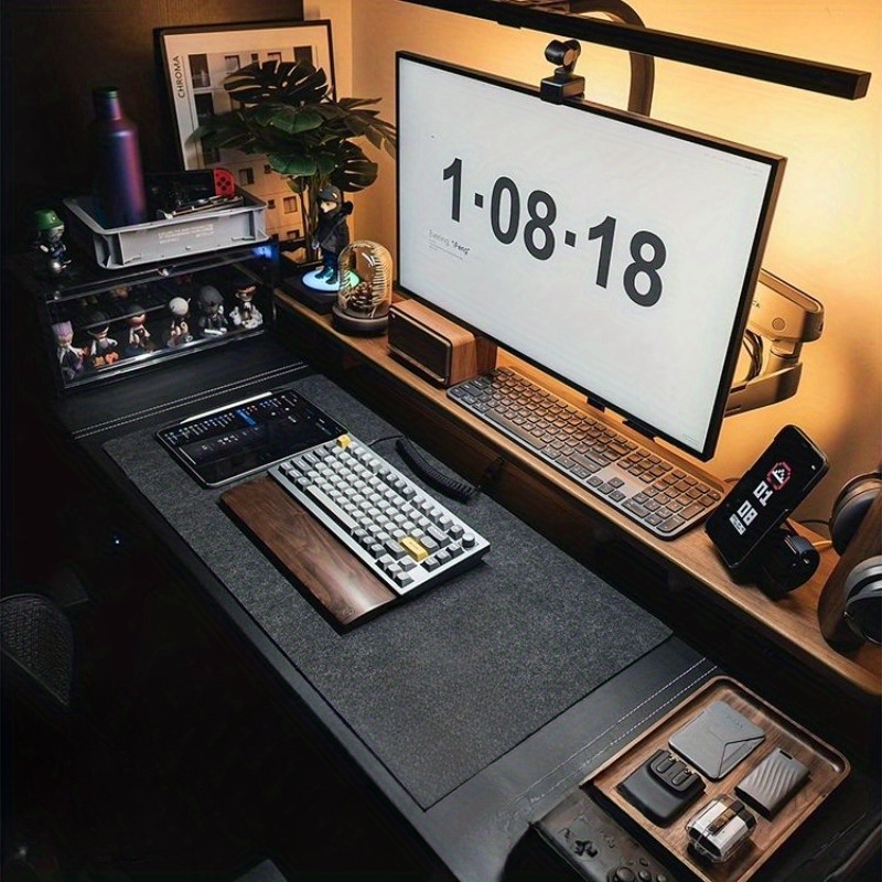 Extra grote premium vilten mui - Desk Mat Mouse Pad Extra Large Felt recensie en prijs
