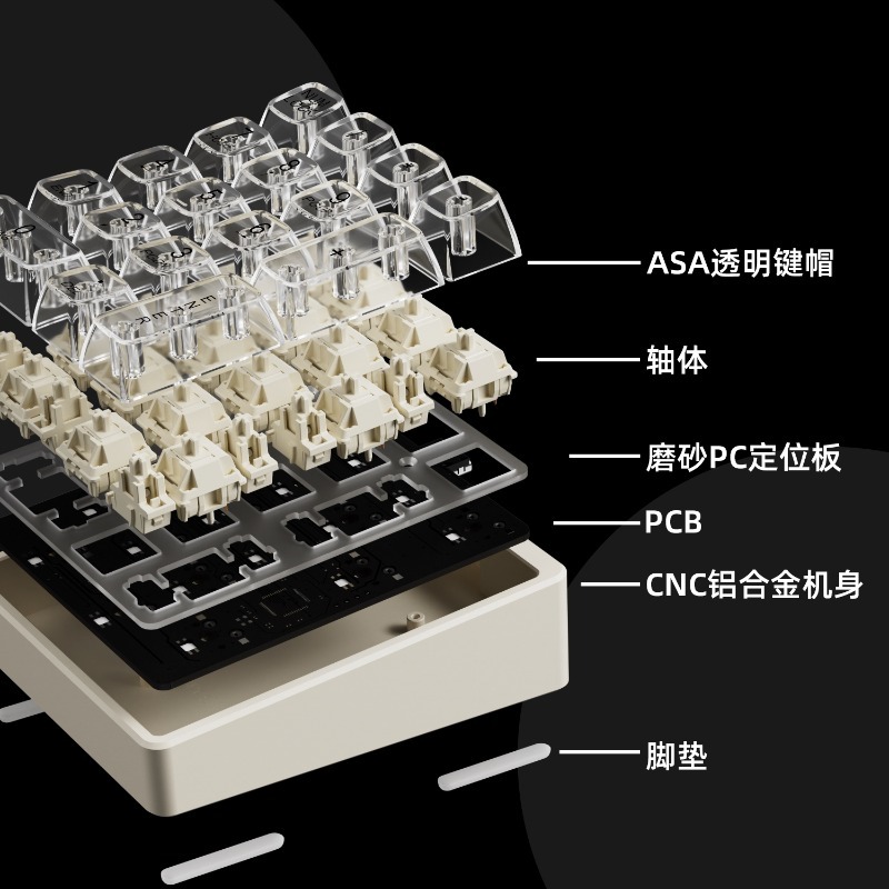 MMD 17 Key Tri-mode Draadloos  - Mechanical Numpad Hot Swap Rgb Wireless recensie en prijs