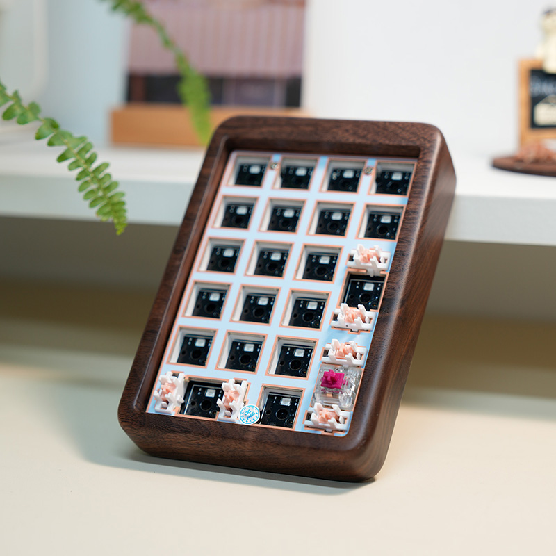 Soild Walnoot Hout Draadloze M - Mechanical Numpad Hot Swap Rgb Wireless recensie en prijs