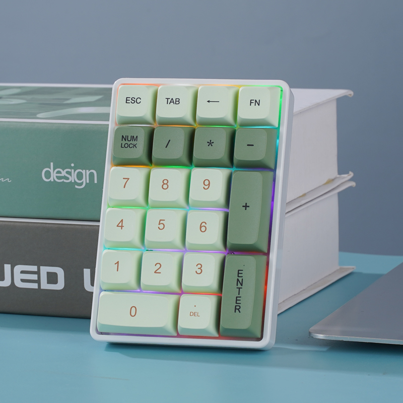 FREEWOLF K21 Draadloos mechani - Mechanical Numpad Hot Swap Rgb Wireless recensie en prijs
